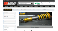 Desktop Screenshot of horsepowerfreaks.com